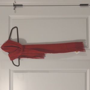 Preston & York Acrylic Scarf in Red. NWT Approximately 64 inches.